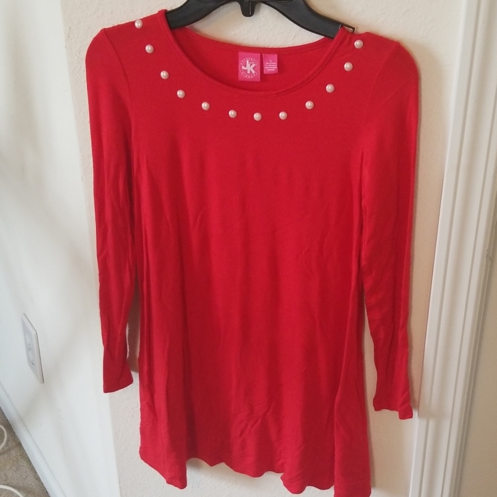 Beautiful red swing dress